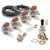 Wiring Kit for Gibson&reg; Les Paul&reg; Guitar, Standard pots and chrome toggle switch