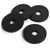 Strap Stoppers - 4 Pack, Jumbo Size, Black
