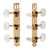 Lyra-style Gotoh Classical Guitar Tuners, Gold, ornate
