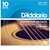 D'Addario Phosphor Bronze Wound Acoustic Guitar Strings, 10-pack, Light (EJ16-10P)