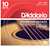 D'Addario Phosphor Bronze Wound Acoustic Guitar Strings, 10-pack, Medium (EJ17-10P)