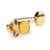 Gotoh Schaller-style Knob Individual Tuners, Gold, individual left-side