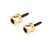 Grover Strap Buttons for Strap Locks, Gold, set of 2
