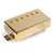 StewMac Overwound Humbucker Pickups, Neck Position, Gold Cover