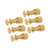 Steinberger Gearless Tuners, Gold, Set of 6