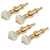 Five-Star Banjo Tuning Pegs, Vintage Pearloid Knob on Gold, Set of 4