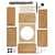 Premium Mahogany Tonewood Speaker Cabinet Kit, For 10" Speaker