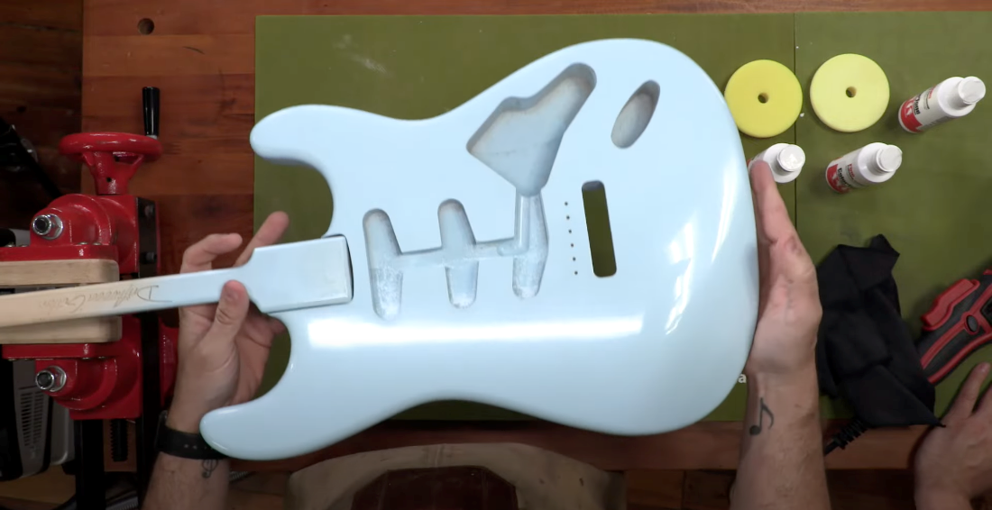 Wipe the instrument using a microfiber cloth