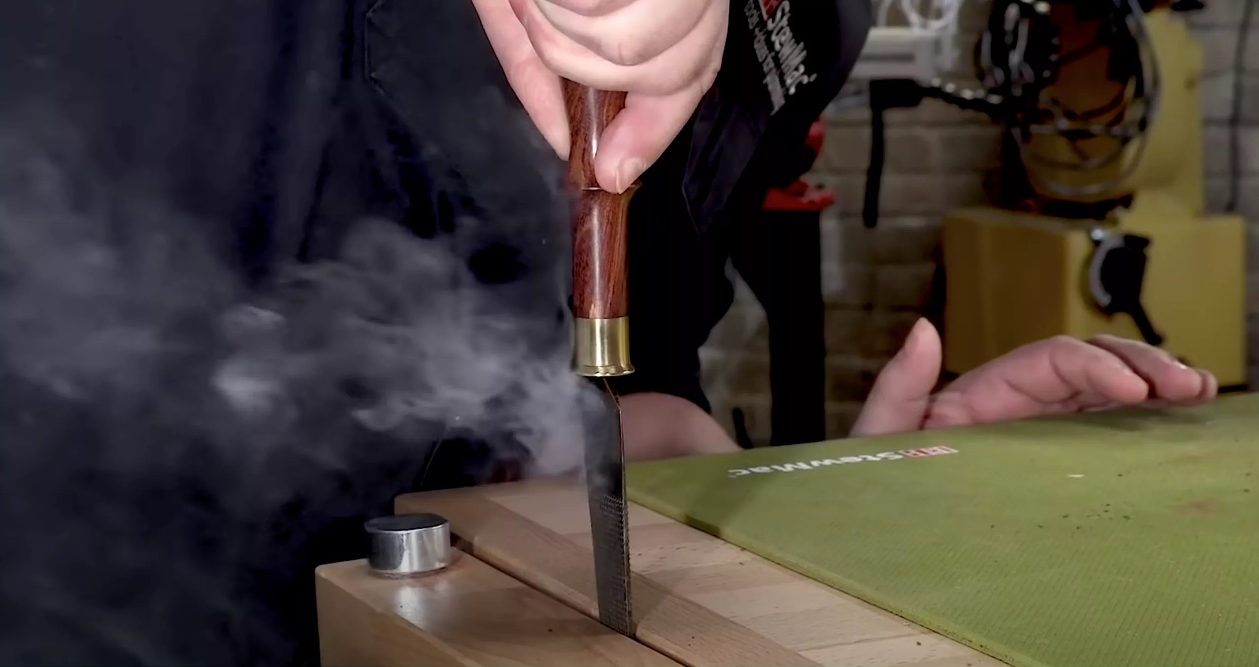 How to Install a Handle on a Woodworking File - StewMac