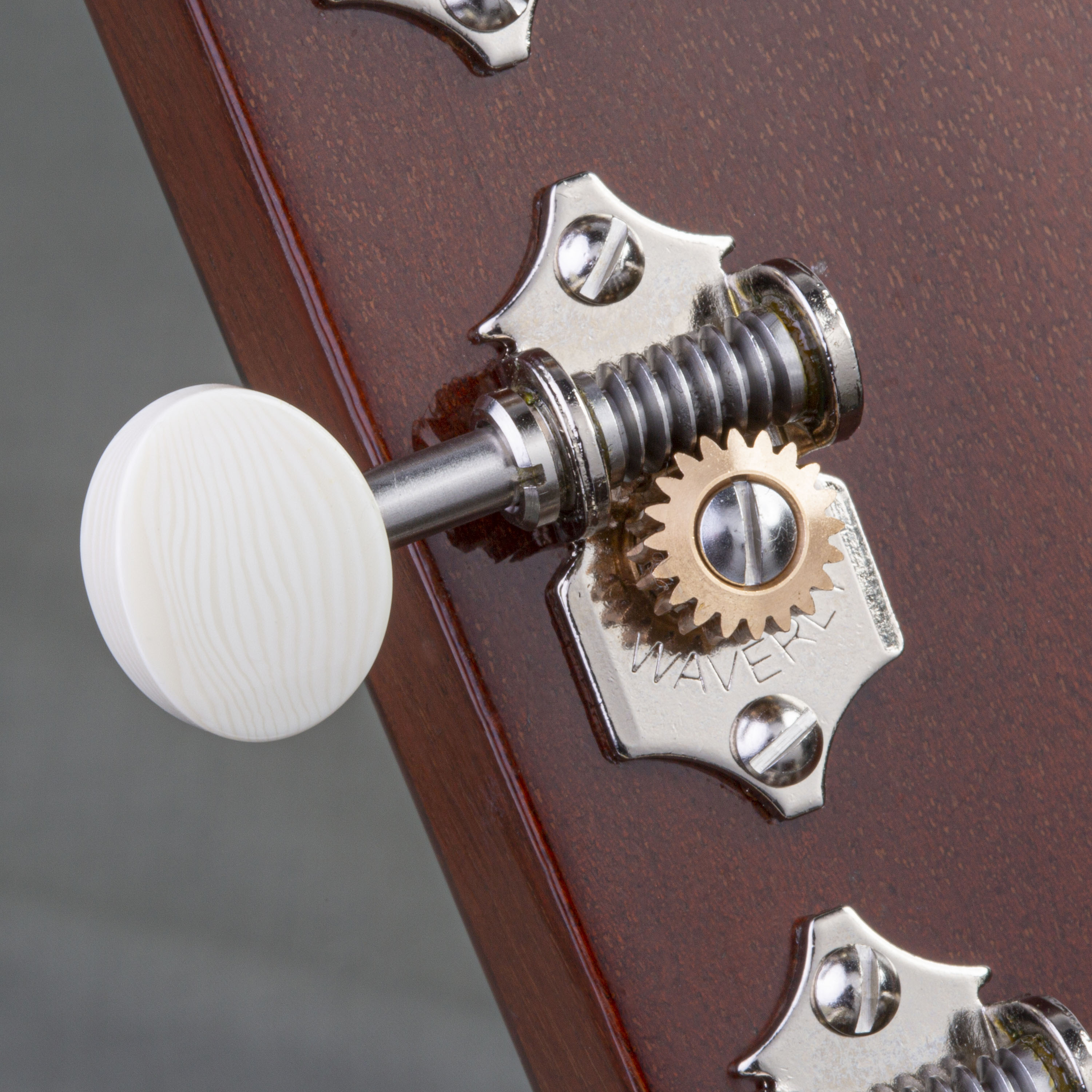 Waverly High Ratio Guitar Tuners with Ivoroid Knobs for Solid Pegheads