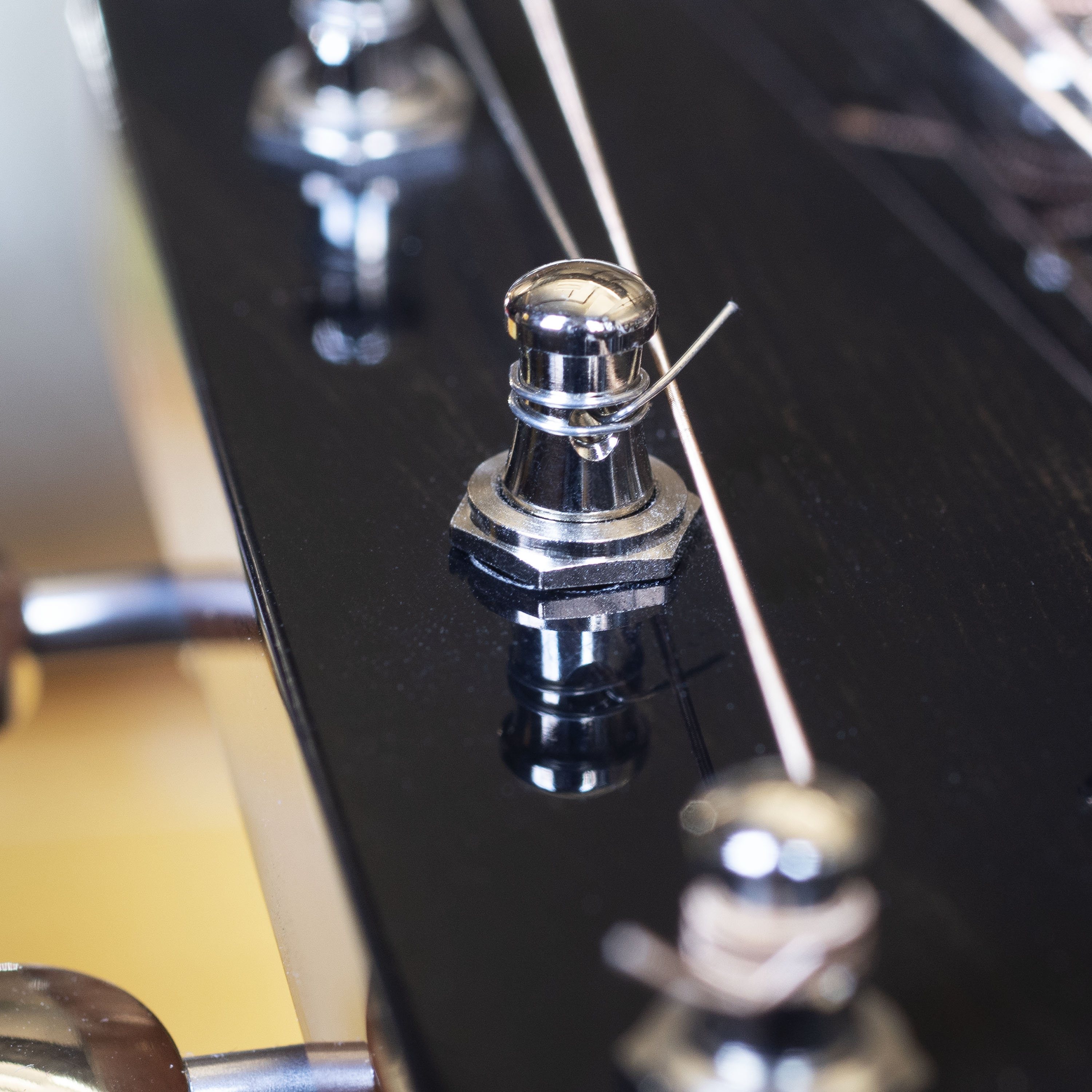 Waverly High Ratio Guitar Tuners with Ivoroid Knobs for Solid Pegheads StewMac