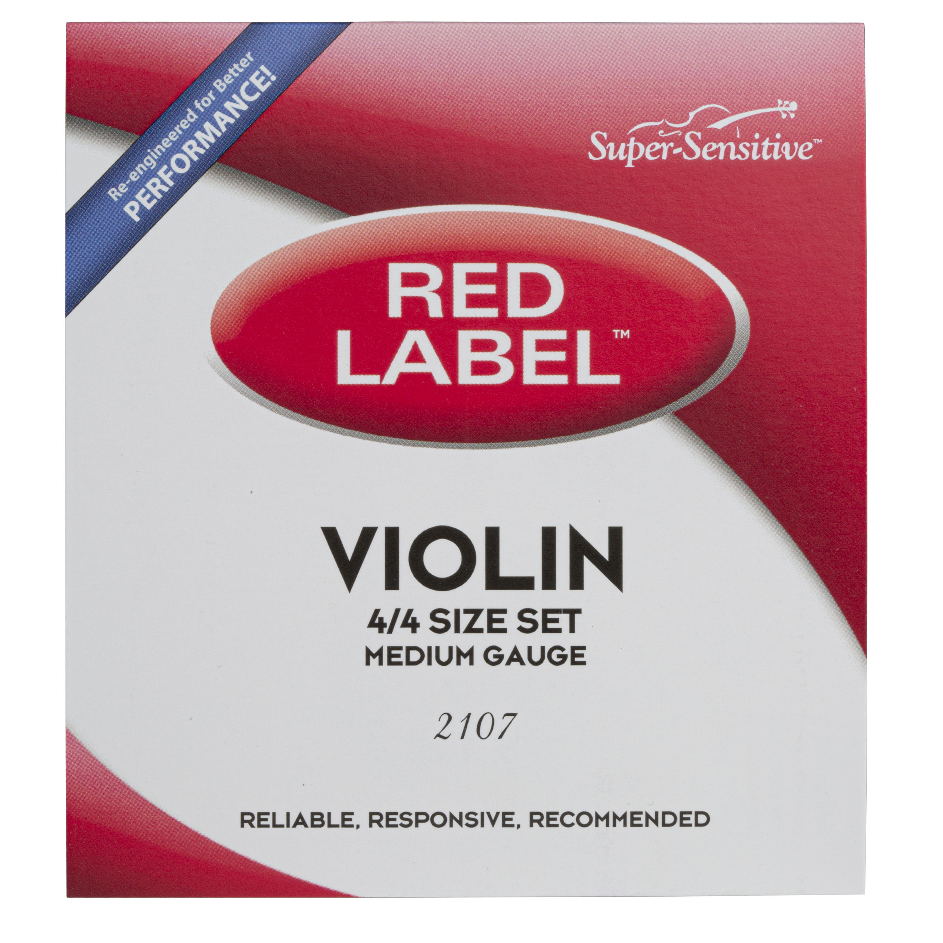 Red Label Super-Sensitive Violin Strings
