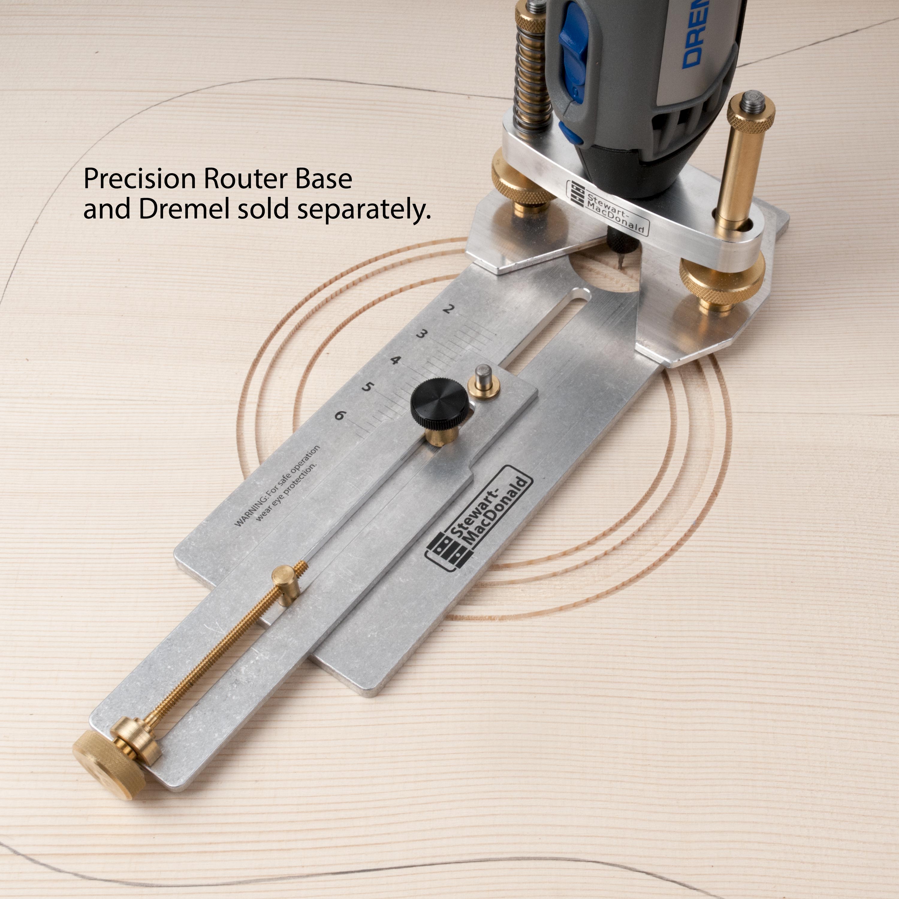 StewMac Custom Foredom Handpiece Tool Fits Dremel-Compatible