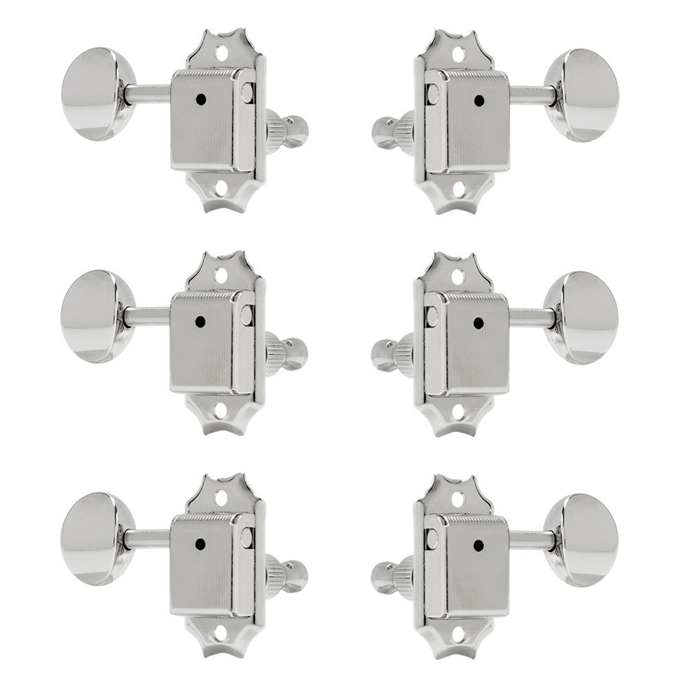 Gotoh Vintage-style Oval Knob 3+3 Tuners