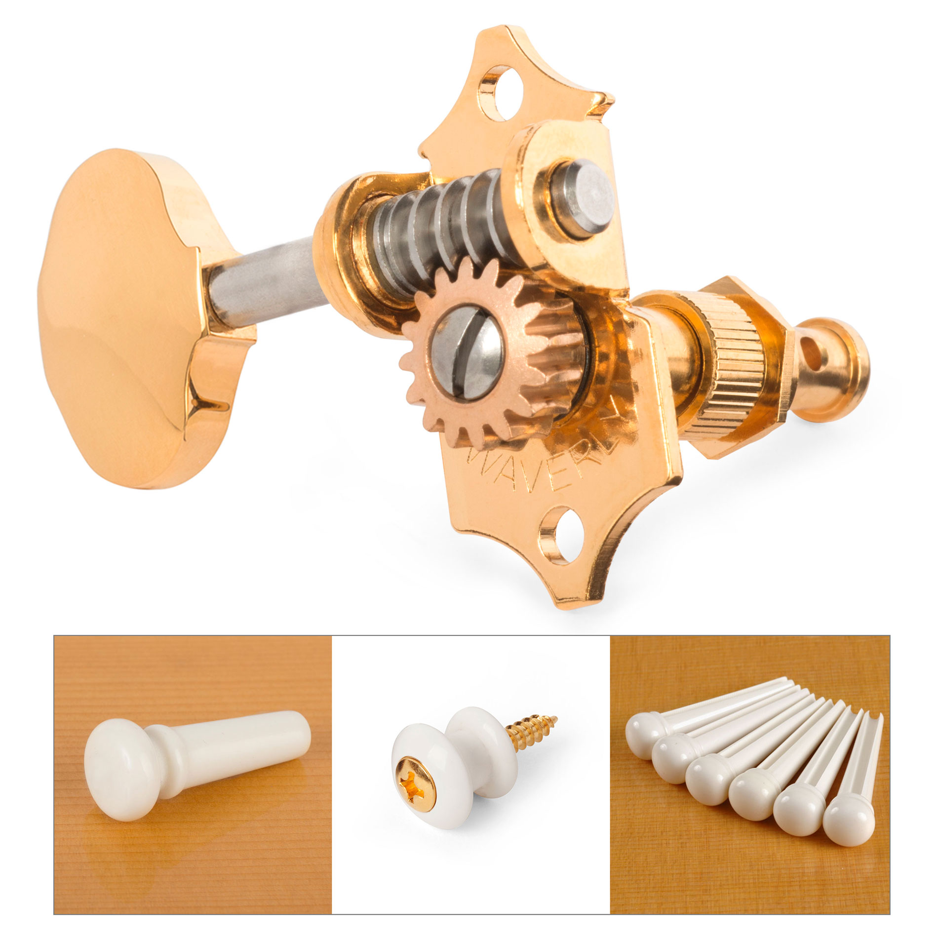 Waverly Butterbean Anniversary Collection in White, Gold Set Waverly Butterbean Anniversary Collection in White, Gold Set
