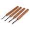 Micro Chisels, Set of 4 - StewMac
