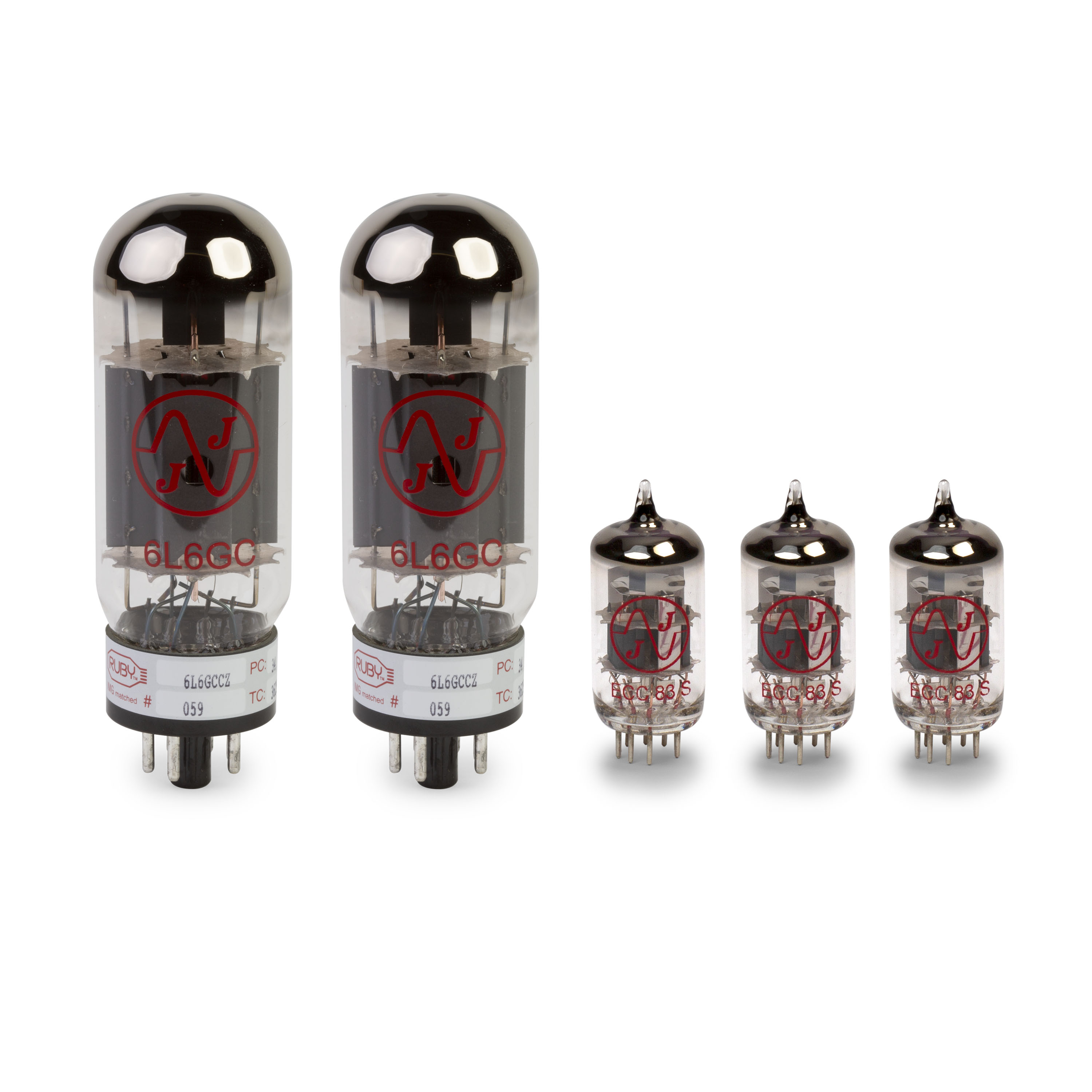 Fender Hot Rod Deluxe Tube Set with Matched Power Tubes - StewMac