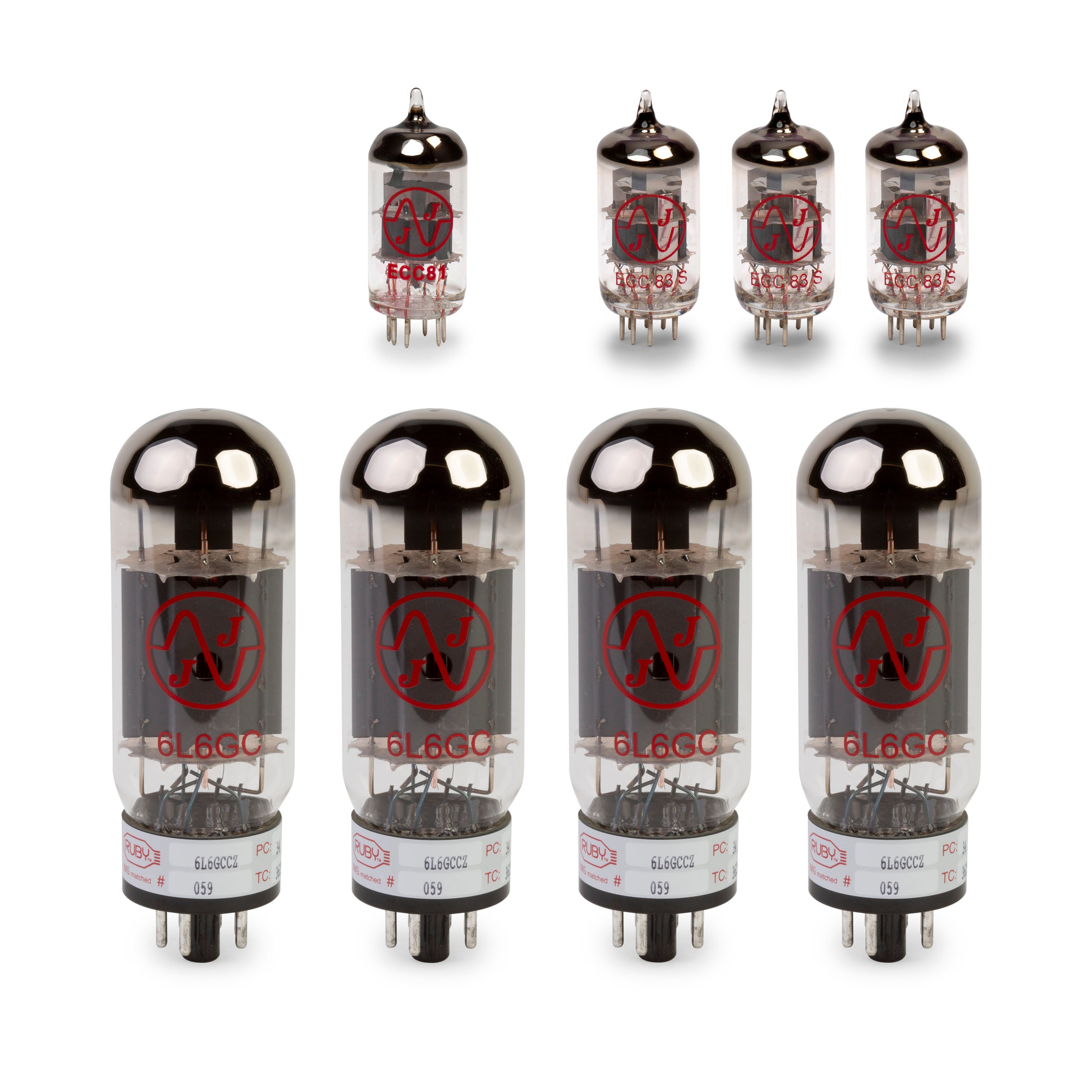 Fender Showman Tube Set with Matched Power Tubes