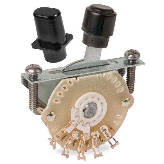 Oak Grigsby 4-way 2-pole Lever Switch - StewMac
