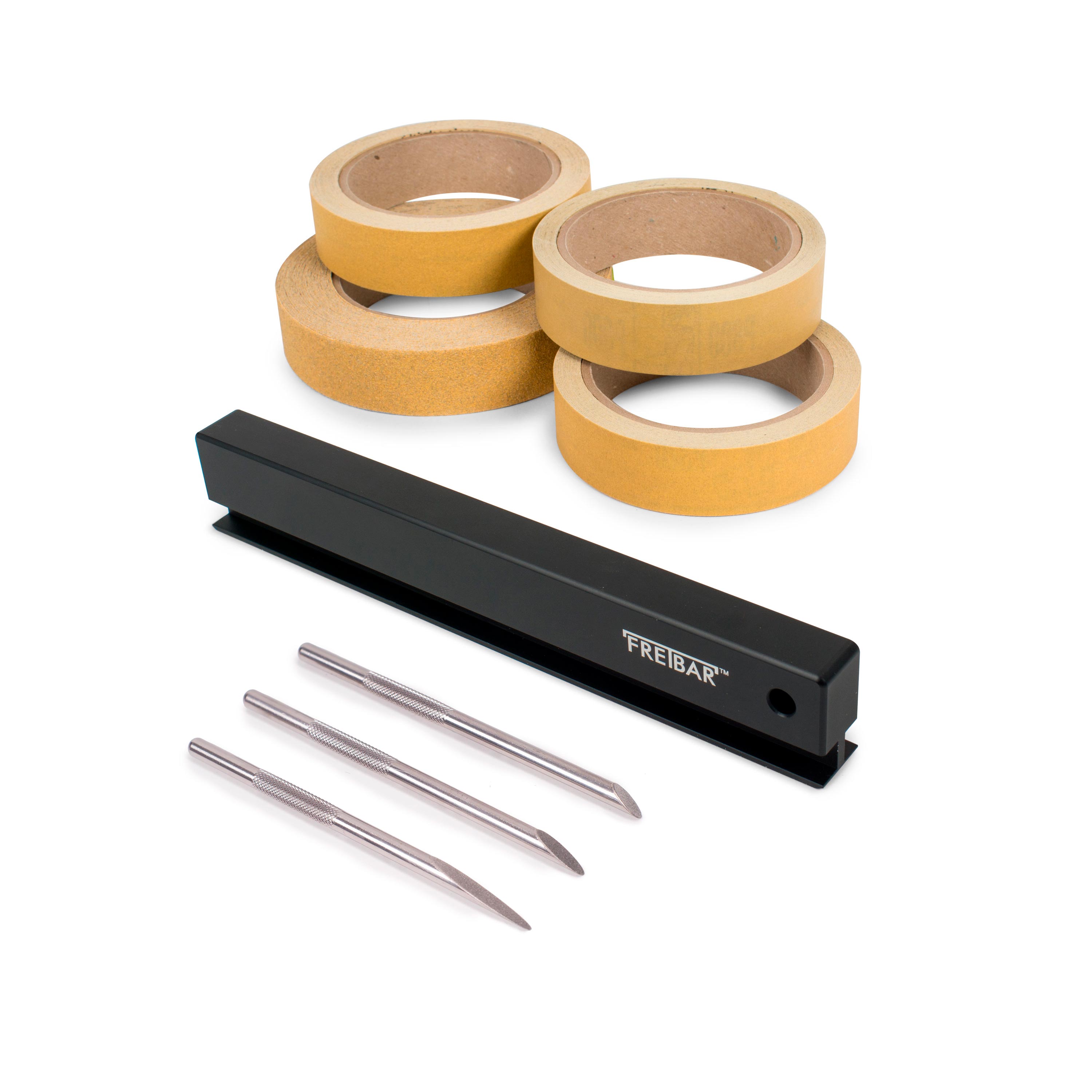 Understring Level + Dress Deluxe Tool Set, with 9" Fretbar Understring Level + Dress Deluxe Tool Set, with 9" Fretbar