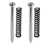 Roundhead P-90 Mounting Screws for Solidbody