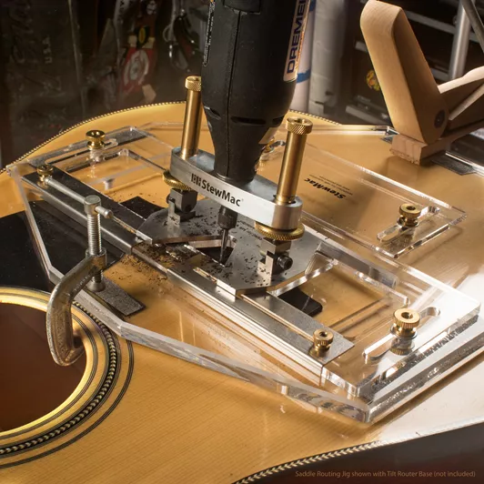 Saddle Routing Jig - StewMac