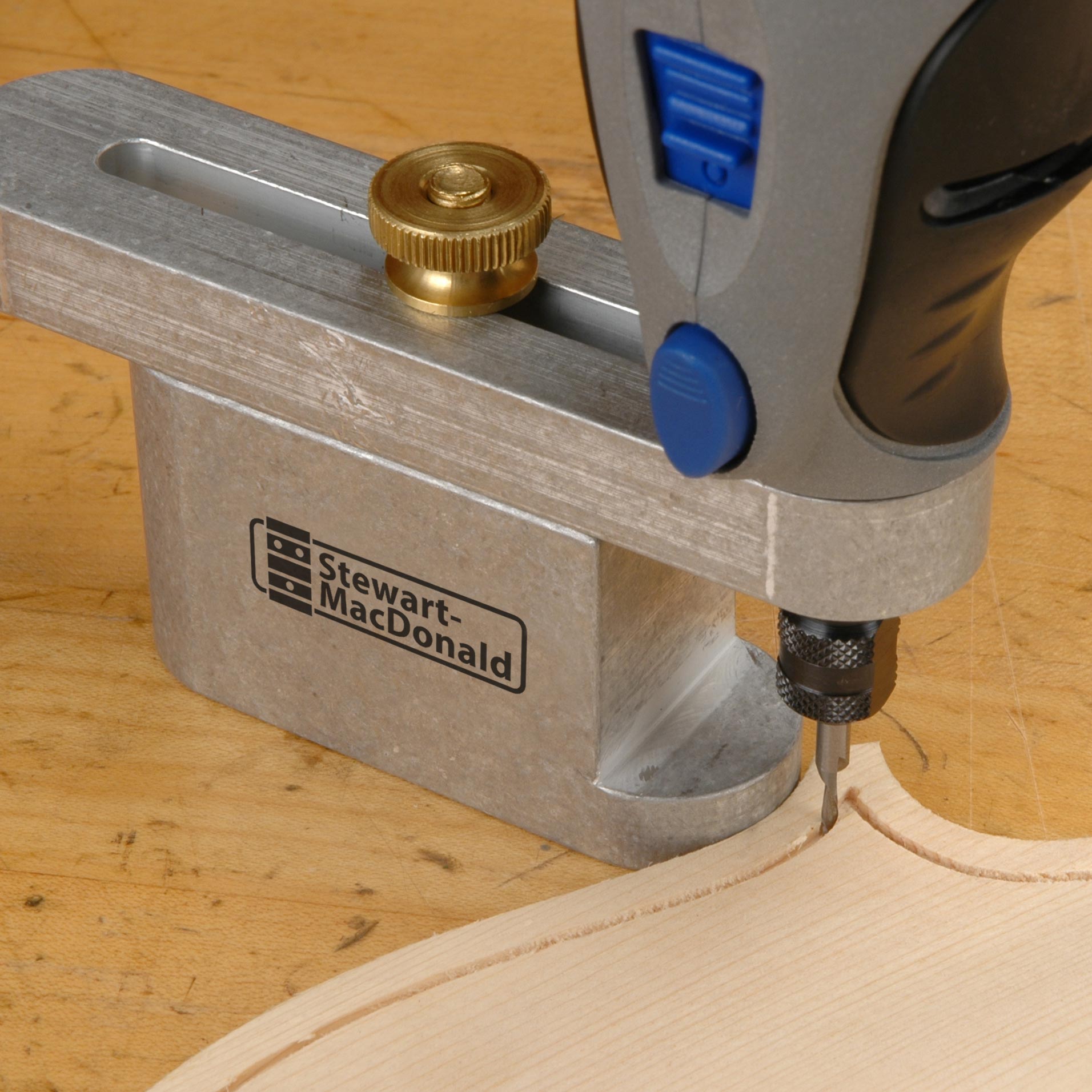 Purfling/Soundhole Router Guide