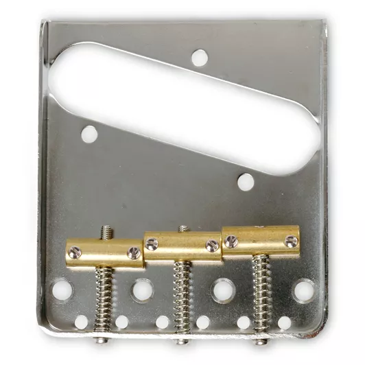 Telecaster Bridge Types Traditional 3-Saddle Bridge for Telecaster - StewMac
