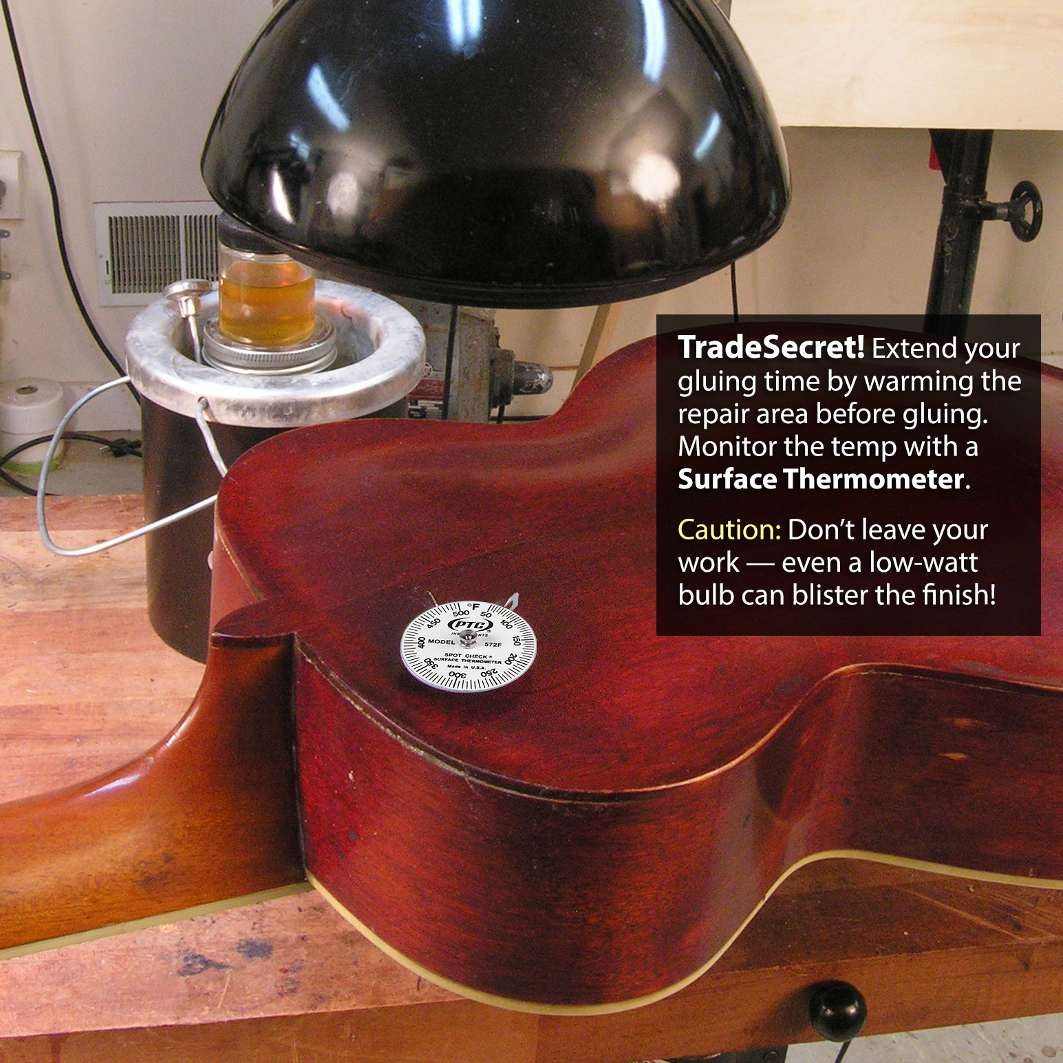 PTC Instruments Surface Thermometer