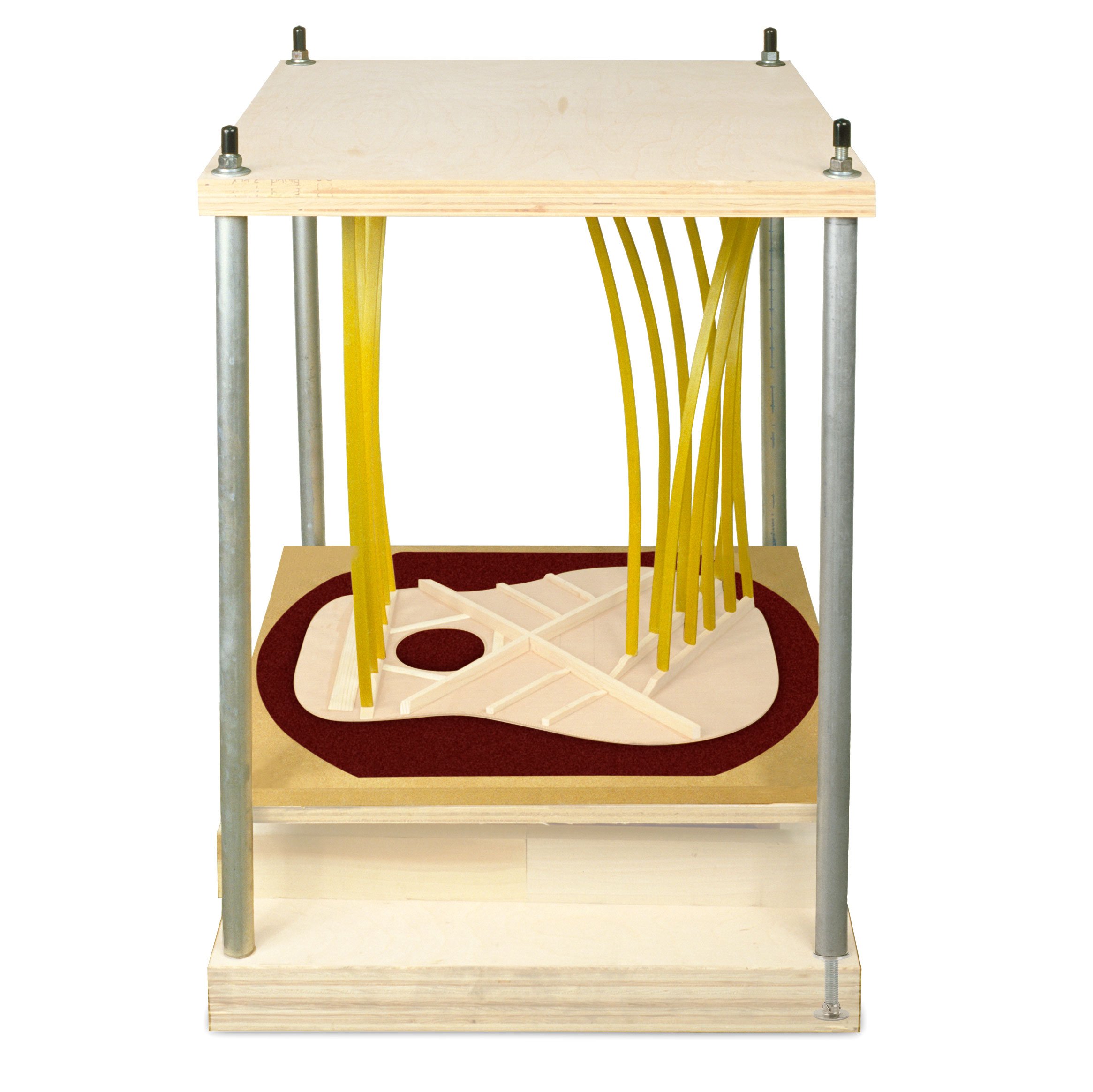 Go-bar Clamping System for Modern Guitar