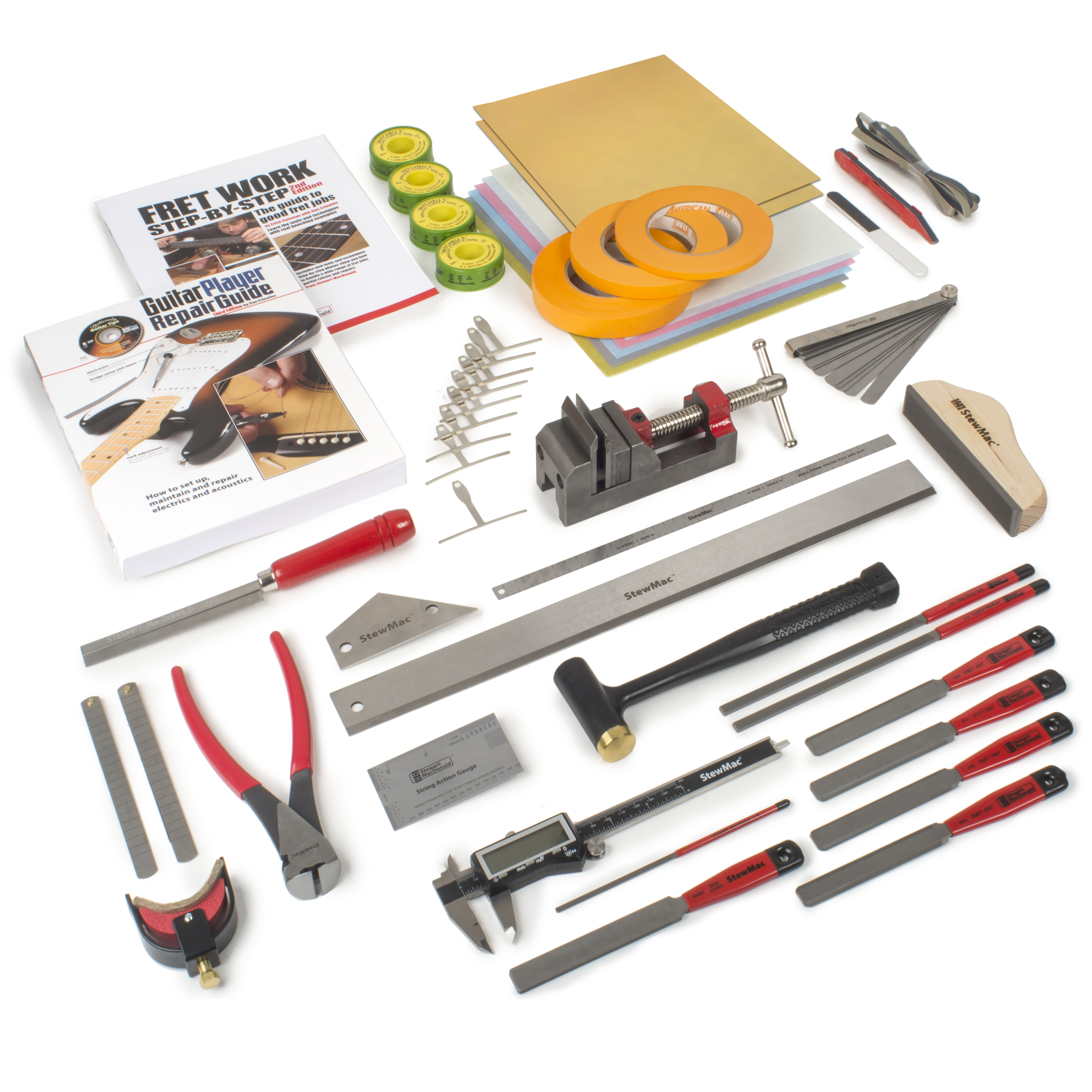Luthier tools starter kit top