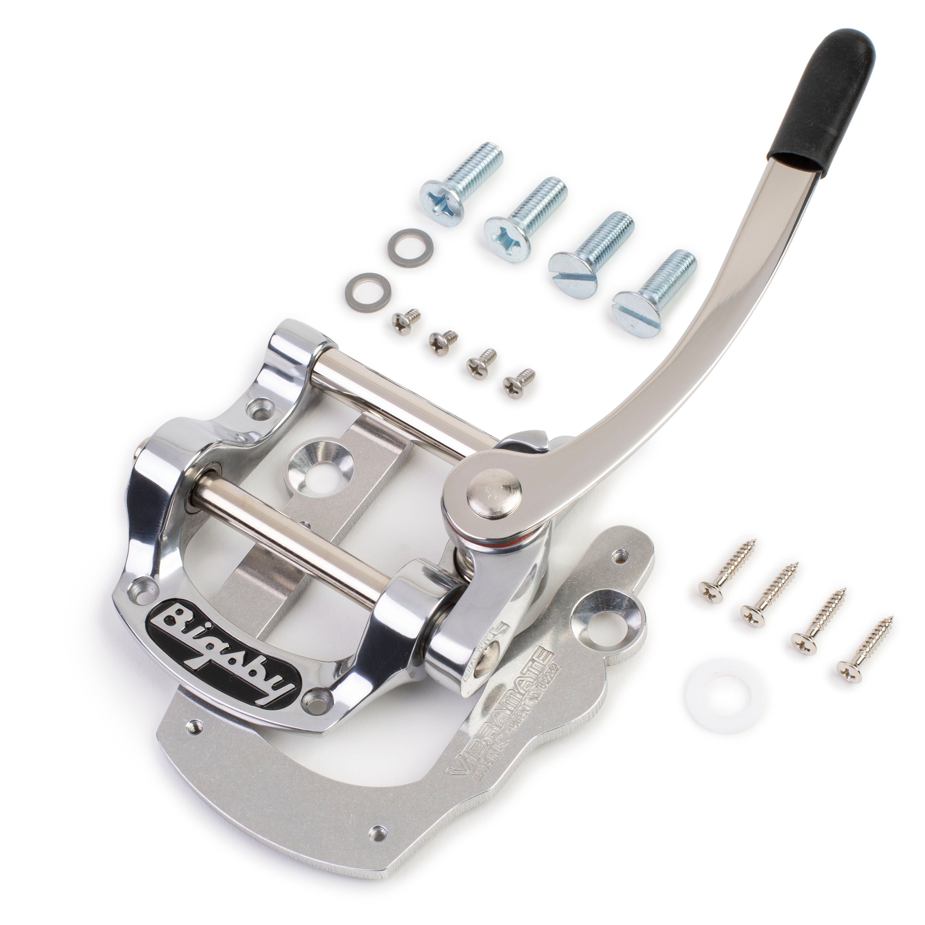 Bigsby B5 with Vibramate V5 - Polished Aluminum
