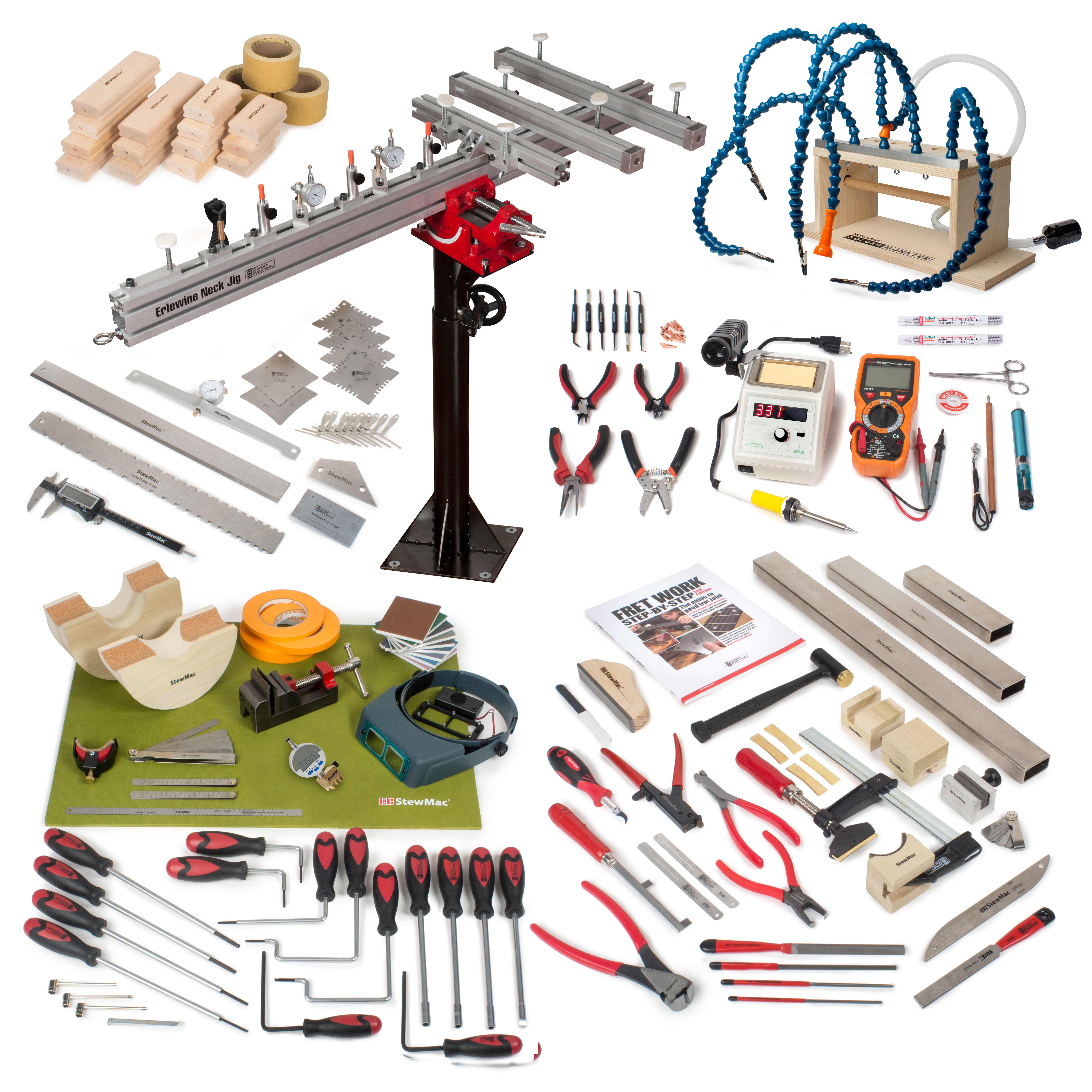 Guitar Shop Master Tool Set, Domestic, 110-volt Guitar Shop Master Tool Set, Domestic, 110-volt