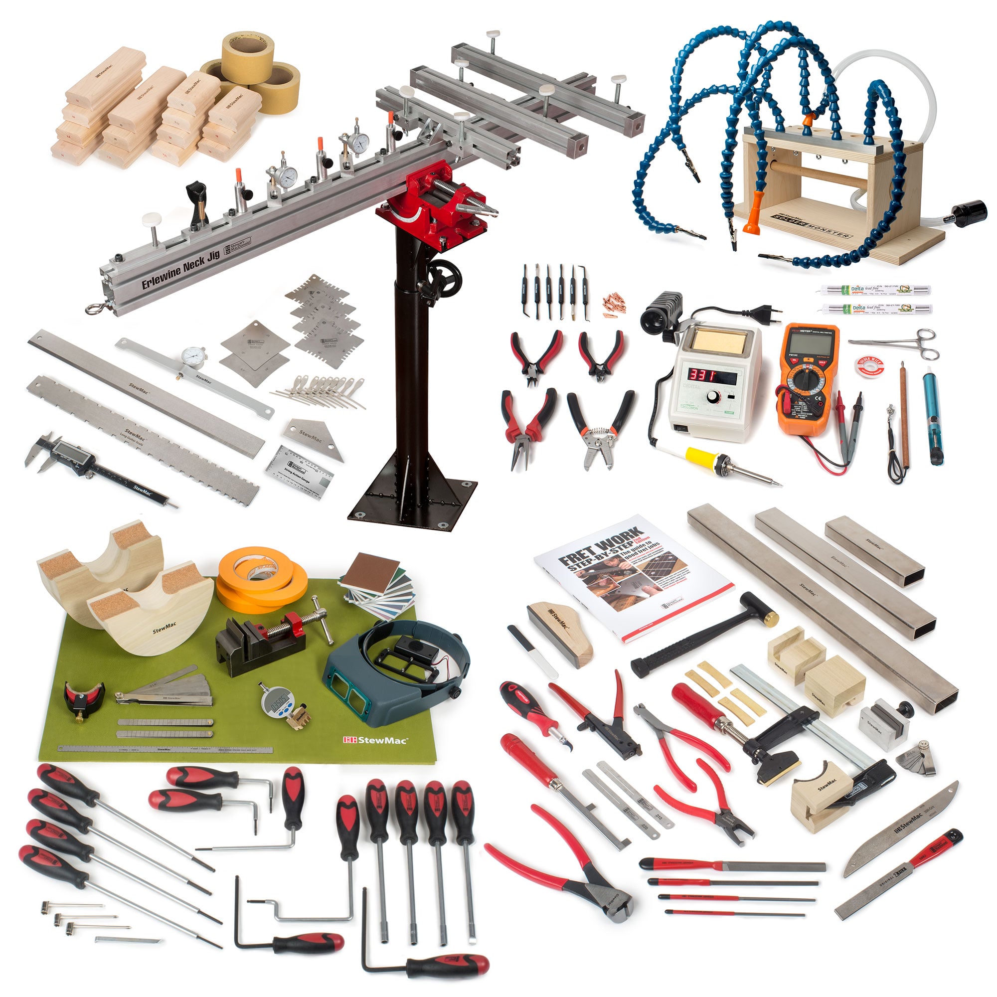 Guitar Shop Master Tool Set, International, 220-volt