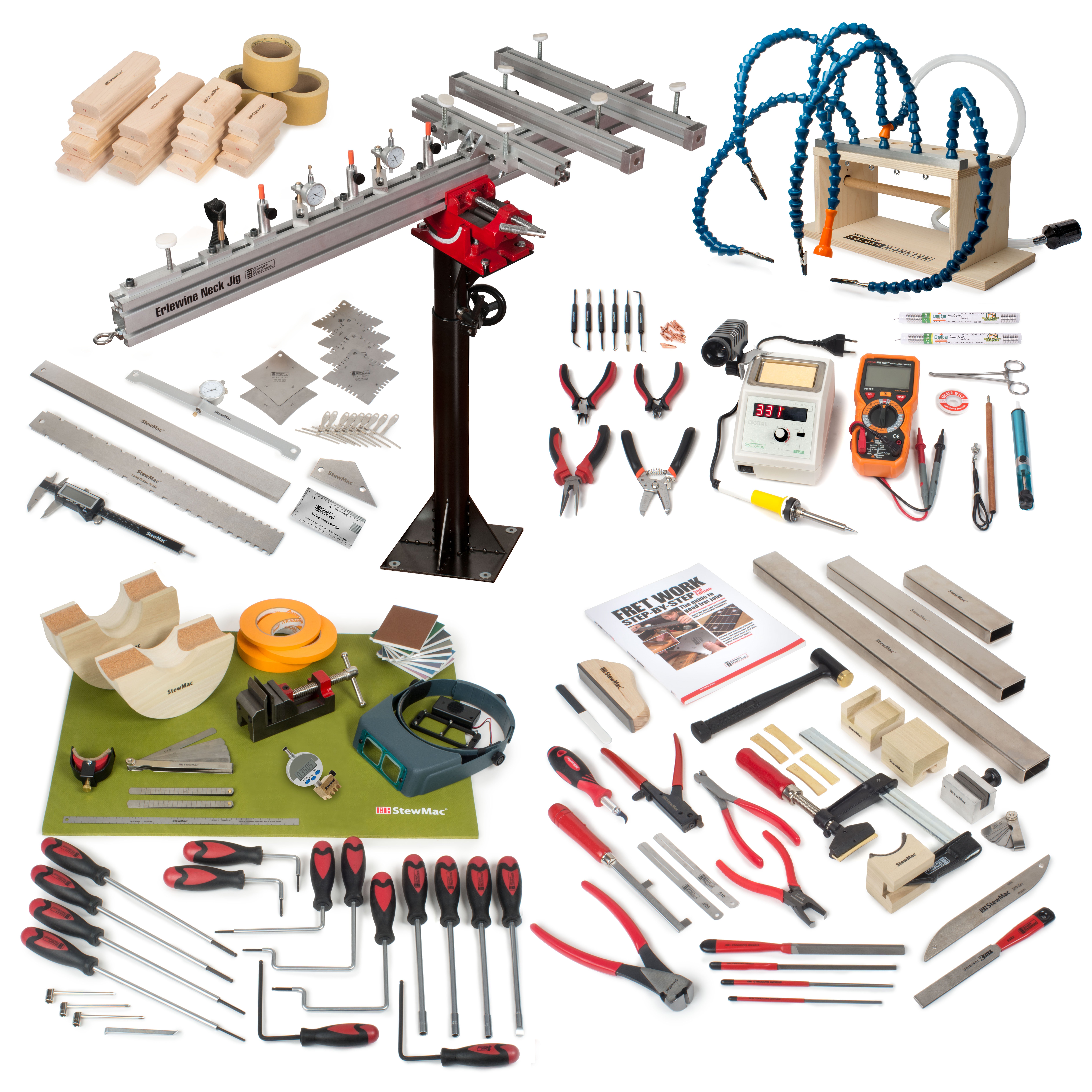 Guitar Shop Master Tool Set, International, 220-volt Guitar Shop Master Tool Set, International, 220-volt