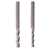 Saddle Routing Carbide Bits - Set of 2