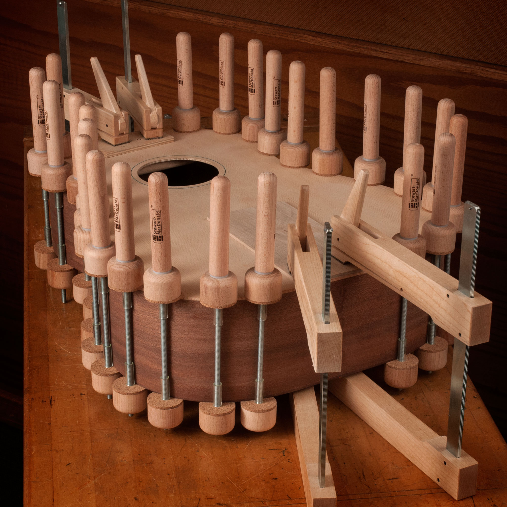 Acoustic Guitar Kit Clamp Set