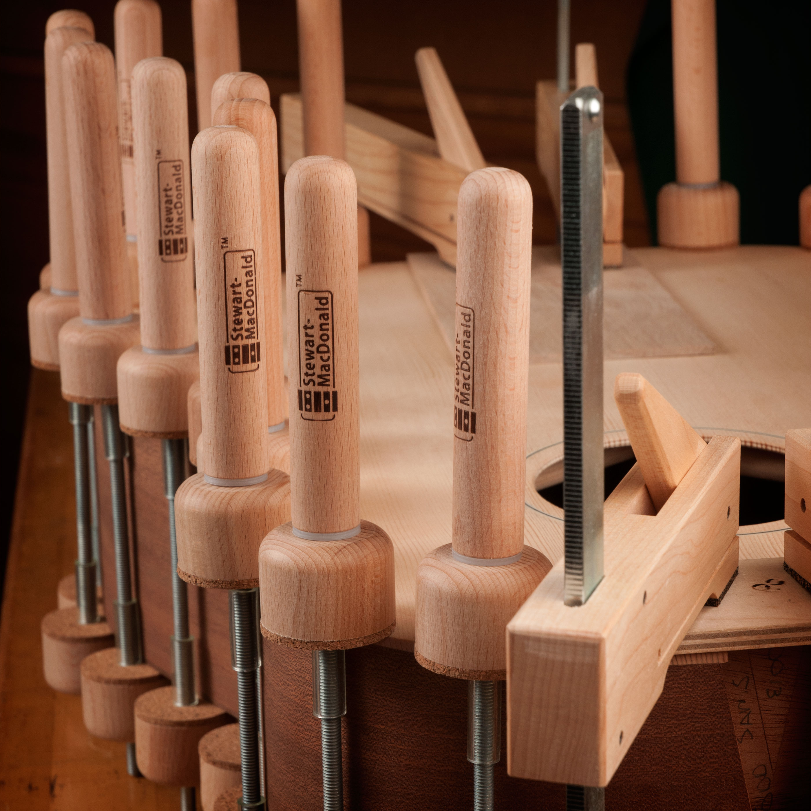 Acoustic Guitar Kit Clamp Set - StewMac