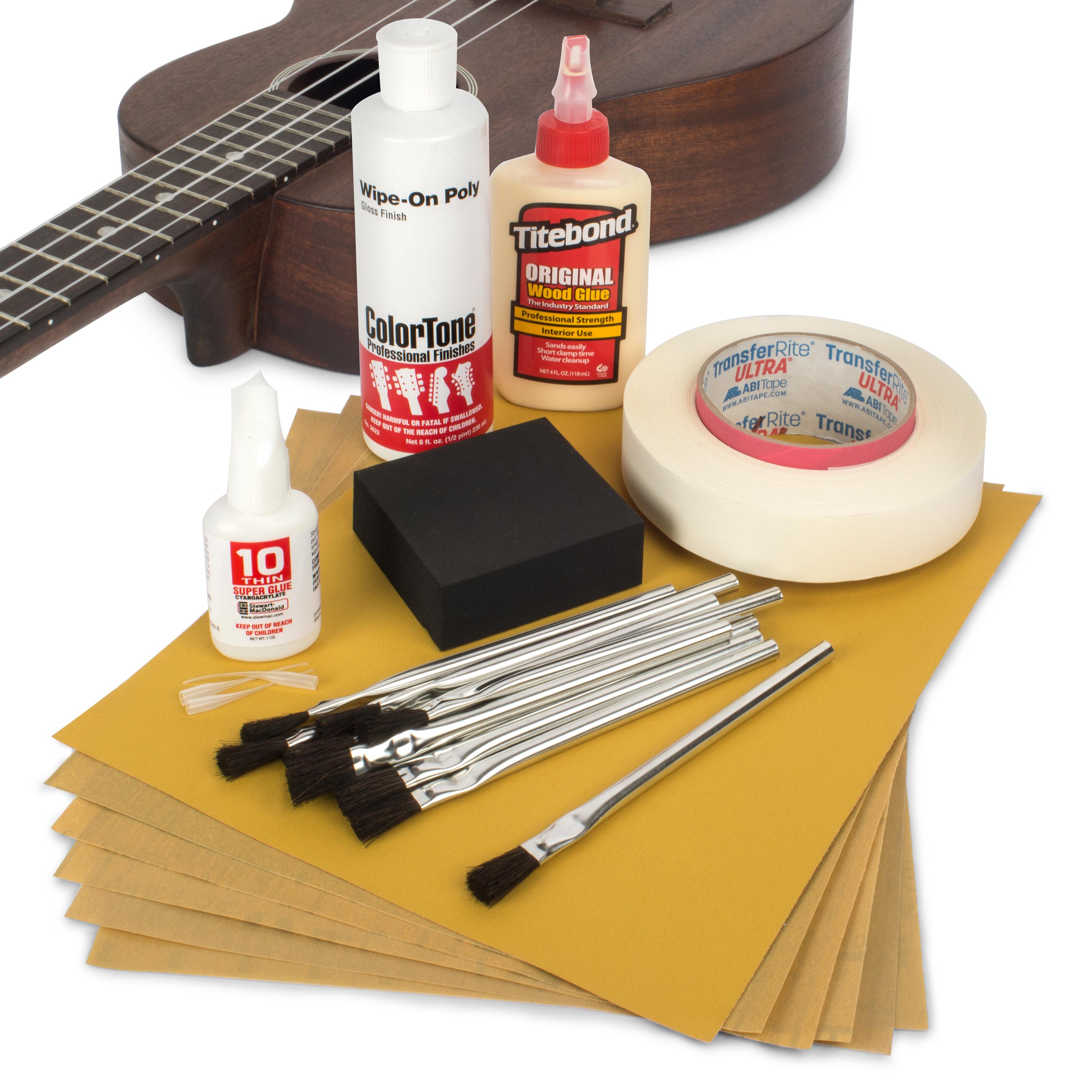 Essential Supply Set for Ukulele Kit