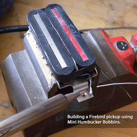 Mini Humbucker Bobbin Set