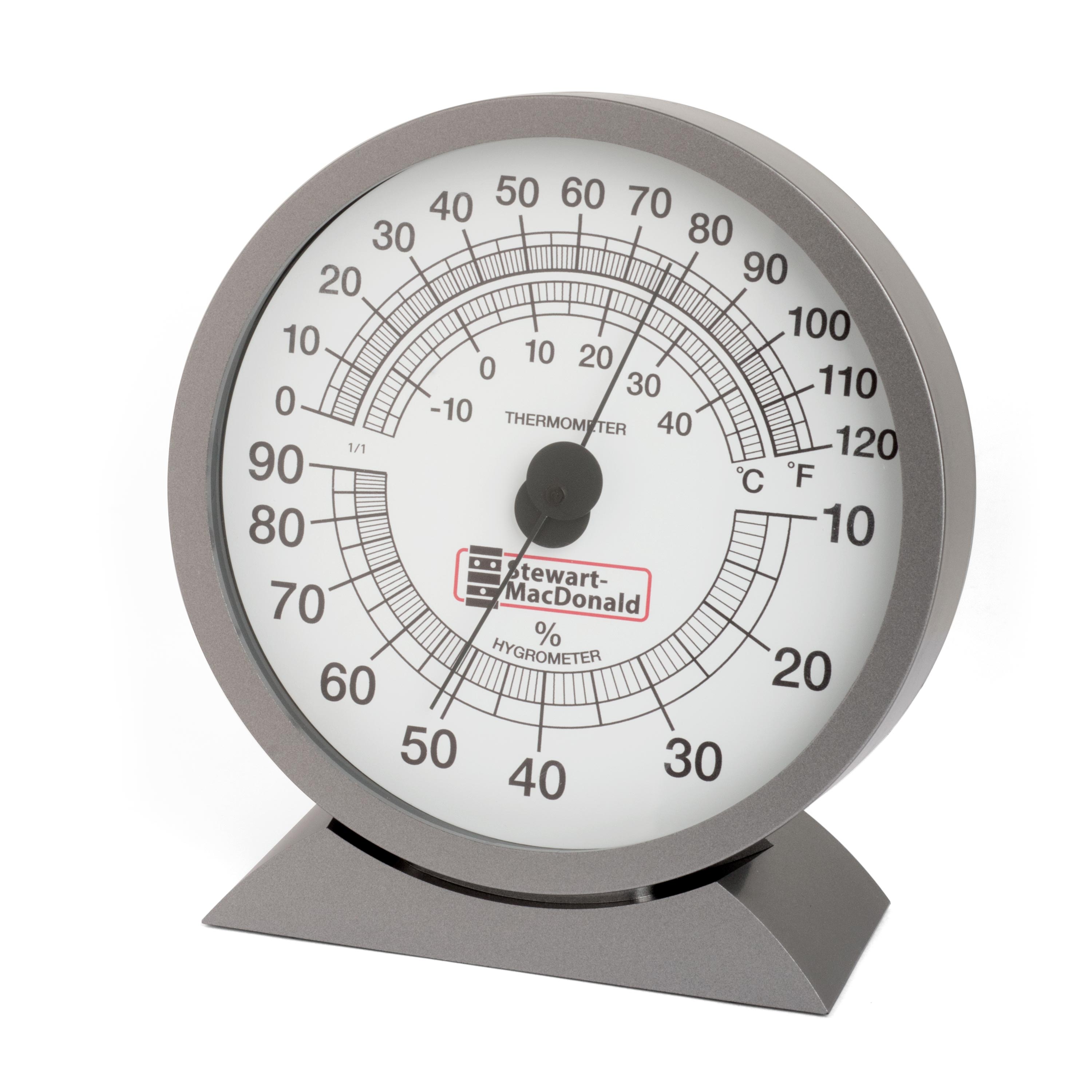 StewMac Hygrometer/Thermometer - StewMac