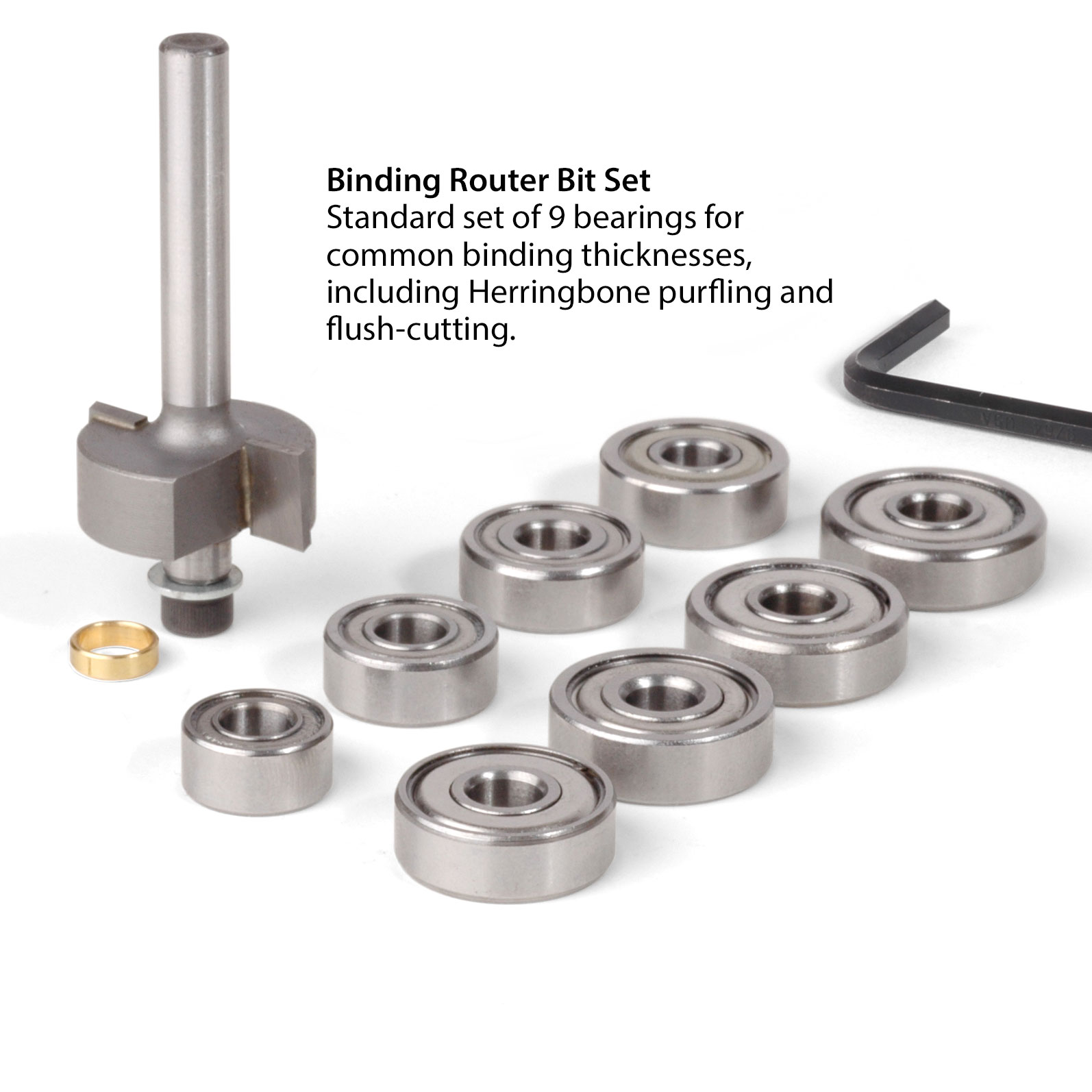 TrueChannel Binding Router Jig with Guitar Body Cradle and Binding Bit