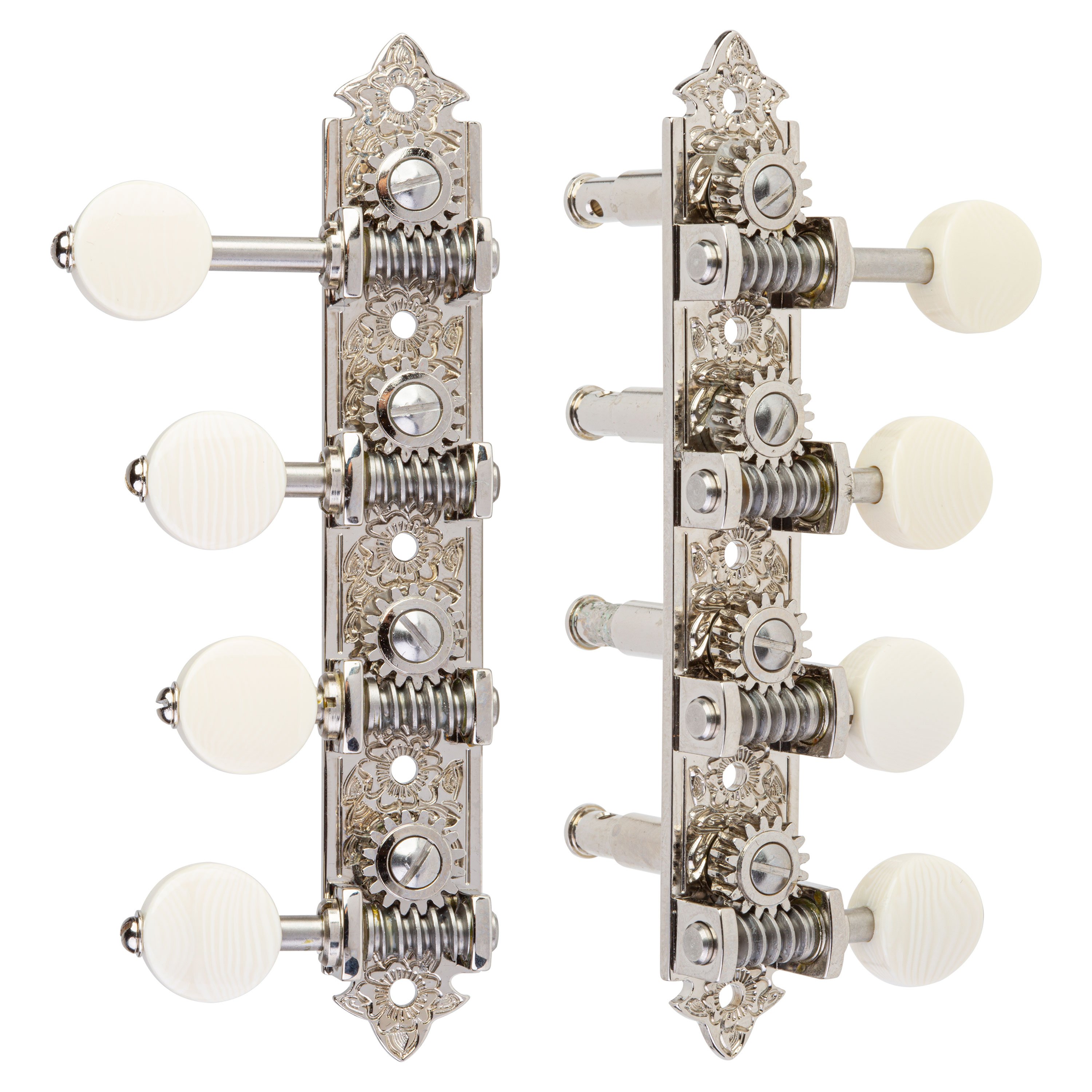 Waverly F-style Mandolin Machines with Ivoroid Knobs