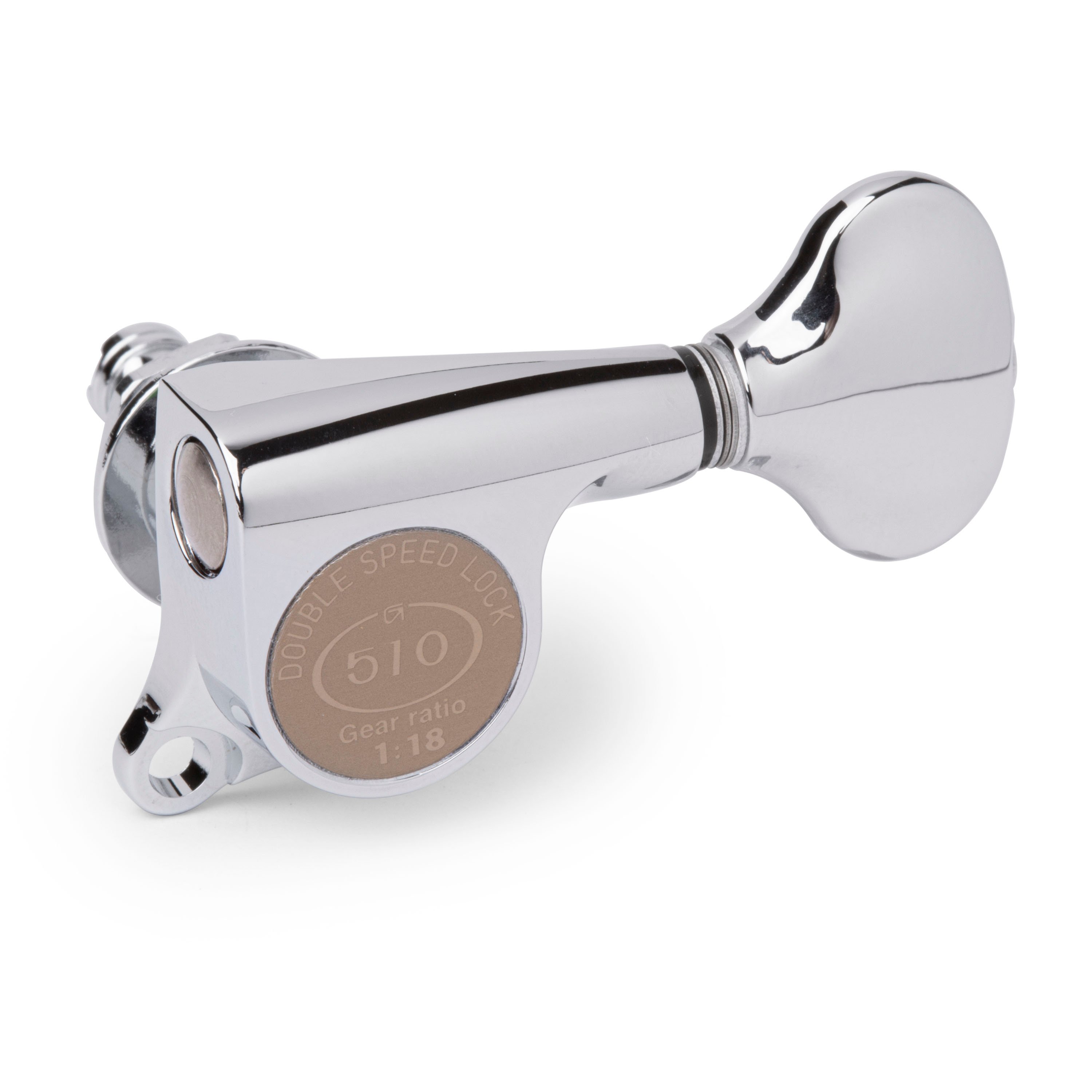 Gotoh Mini 510 6-In-Line Tuners with Metal Knobs