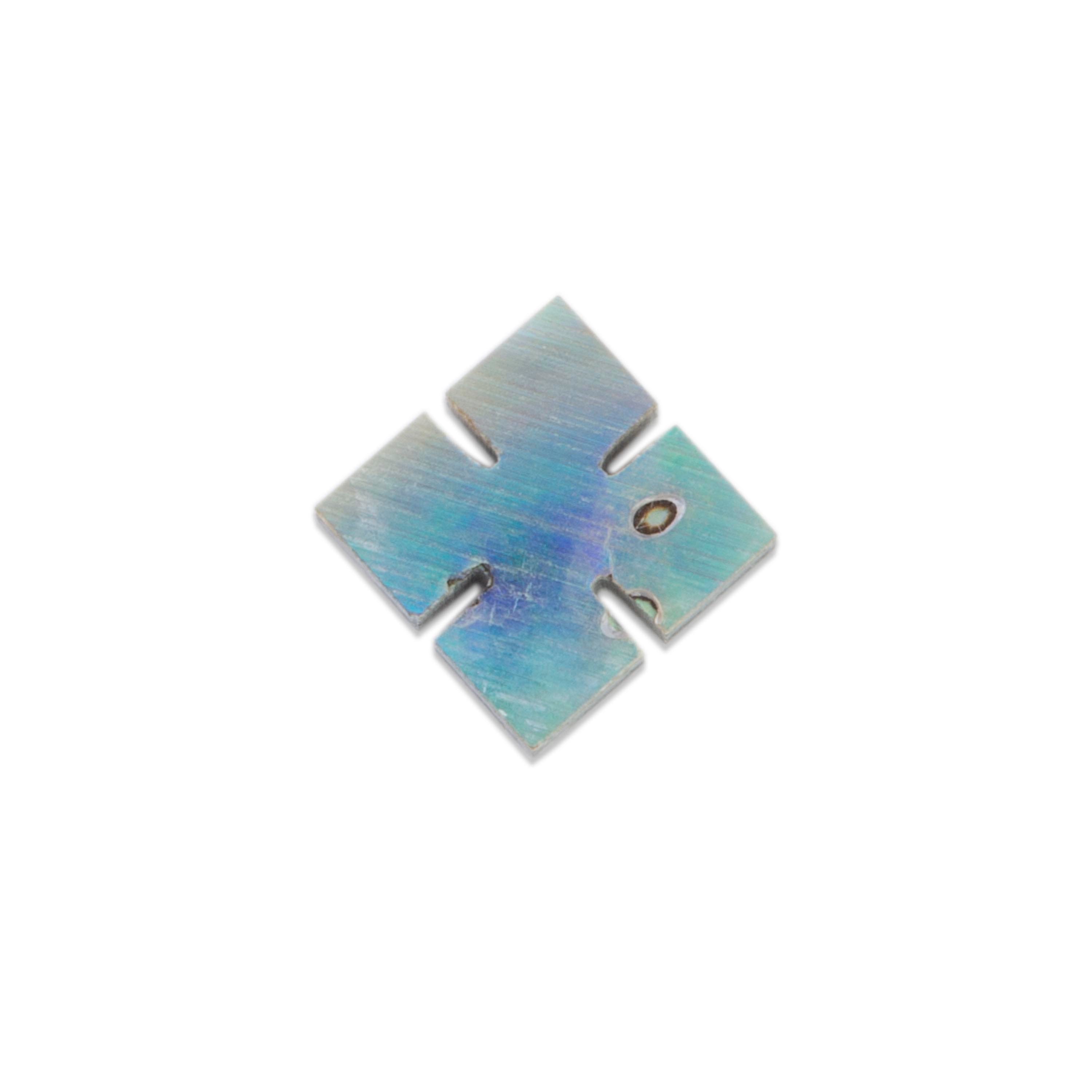 Abalone Diamonds, 6mm (15/64") Abalone Diamonds, 6mm (15/64")