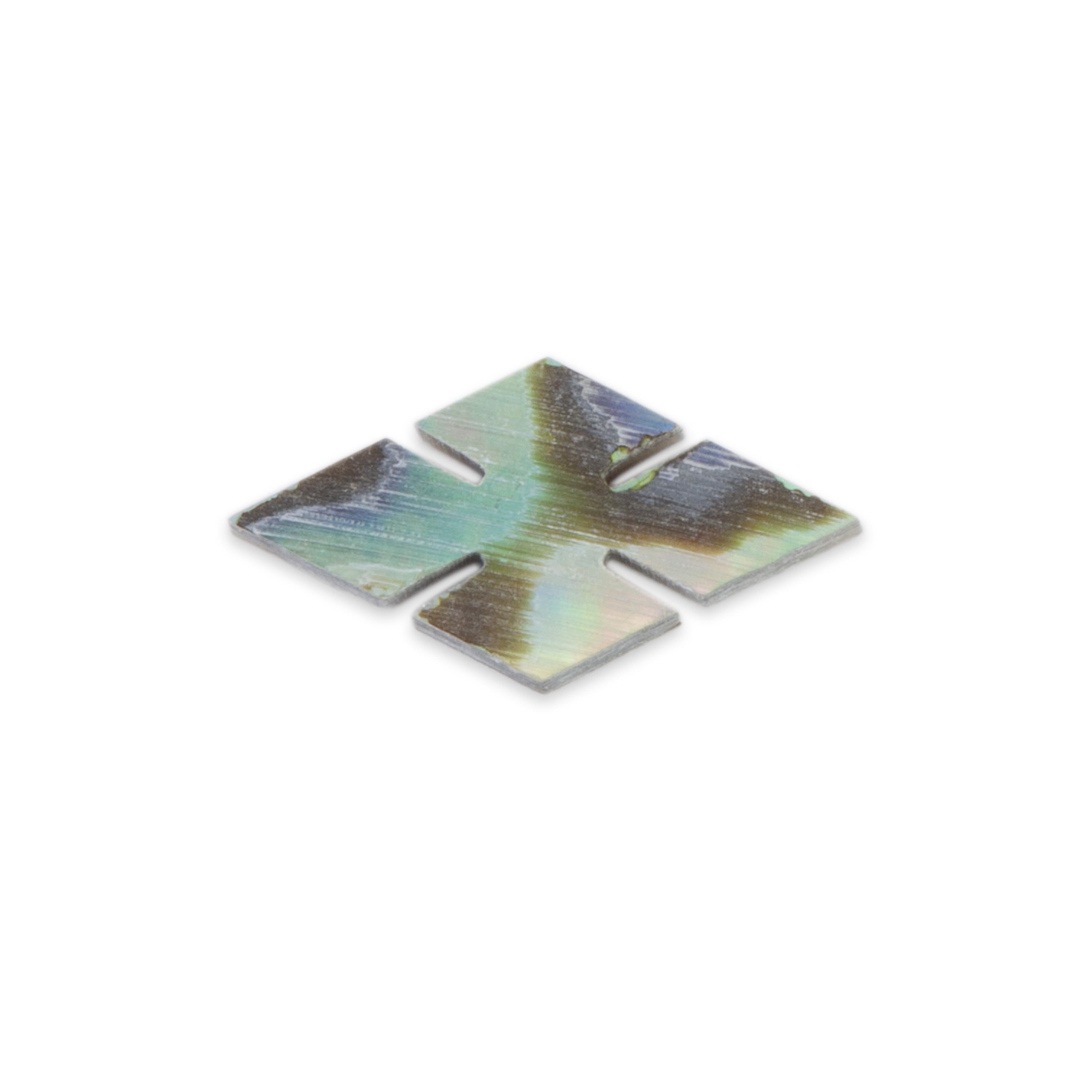 Abalone Diamonds, 11.5mm (29/64") Abalone Diamonds, 11.5mm (29/64")