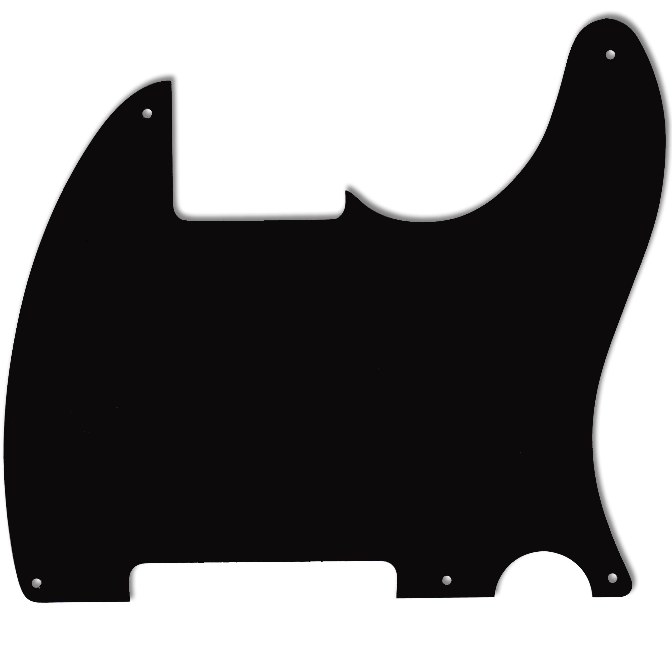 Bakelite Pickguard for Tele & Esquire, With no pickup rout for Esquire Bakelite Pickguard for Tele & Esquire, With no pickup rout for Esquire