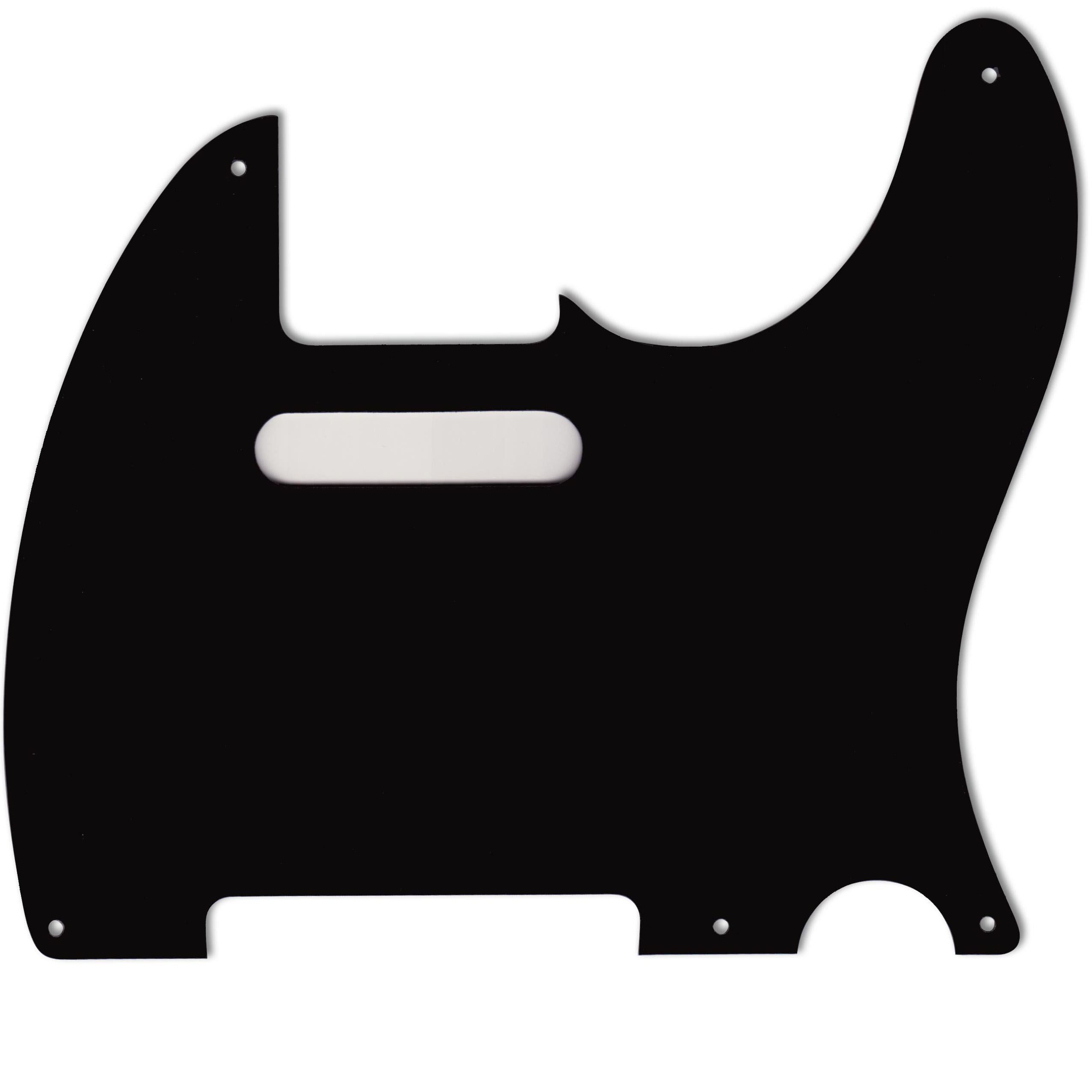 Bakelite Pickguard for Tele & Esquire, With neck pickup rout for Telecaster Bakelite Pickguard for Tele & Esquire, With neck pickup rout for Telecaster