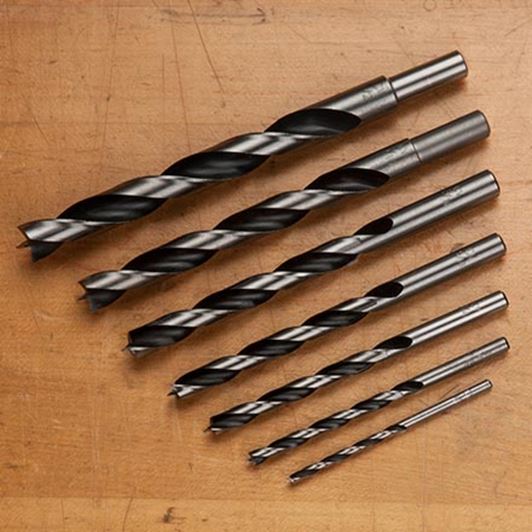 Fisch Brad Point Drill Bits StewMac