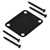 Neck Mounting Plate, Black, with screws